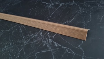 KĄTOWNIK PCV Osłona PVC NAROŻNIK 40x40mm DĄB KARMELOWY 100cm