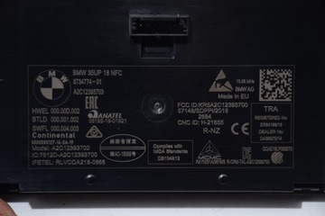 фото thumb №8, Bmw g20 g22 g15 g01 g05 g06 g07 зчитувач nfc бардачка тунелю середнього
