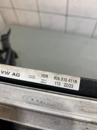 Audi q5 80a комплект радіатор вентилятор оригінал європа 80a121003a Зі Шроту, фото thumb