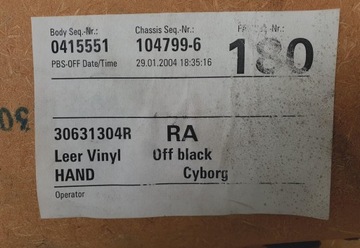 фото thumb №6, Оббивка боковина двері праві зад volvo v40 i