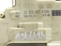 фото thumb №7, Замок двері правий перед передній vw passat b7 9 pin