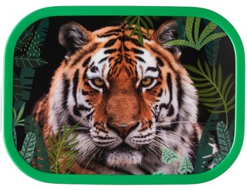 MEPAL ŚNIADANIÓWKA LUNCHBOX POJEMNIK KANAPNIK ANIMAL PLANET TYGRYS BEZ BPA