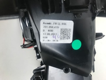 фото thumb №7, Ґрати повітропровід комплект vw touareg iii 761858416
