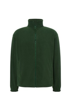 Ciepły POLAR FLRA 300g Męska Bluza polarowa BG butelkowa 3XL
