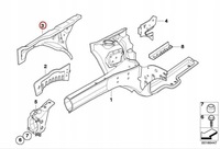 фото thumb №2, Оригінальний номер кронштейн крила лівий mini r50 r52 r53 orygin