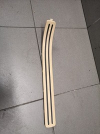 фото thumb №1, Молдинг накладка левый задняя vw touareg 7l0853793be