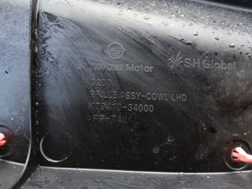 фото thumb №11, Ssangyong korando iii рестайлинг панель под лобовым стеклом k7941034000 2016r