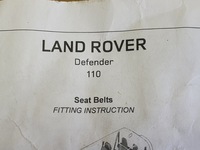 фото thumb №12, Pas безопасности левый перед land rover defender ii l8b2 2020-