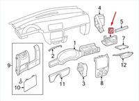 фото thumb №7, Vw jetta a5 прибор панель storage compartment 6ru8570581qb