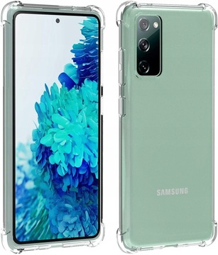 Чехол для SAMSUNG S20 FE, чехол Anti Shock AirBag + стекло 9H в подарок