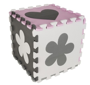 Обучающий коврик Super Foam Puzzle, большой и толстый, до 36 шт., 140 x 140 см