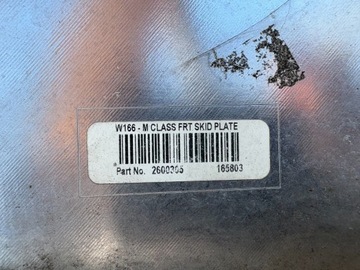 фото thumb №9, Диффузор спойлер бампера накладка бампера перед mercedes ml gle w166 amg