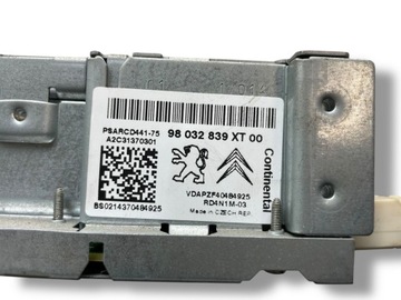 фото thumb №9, Peugeot expert станция мультимедийная 98032839xt