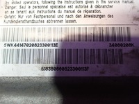 фото thumb №5, Fiat grande punto 05-10 модуль датчик подушка безпеки 51838066 5wk44147