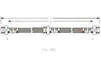 фото thumb №1, Шланг гальмівний elast. subaru justy ii suzuki sw