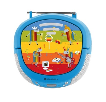 Радио БУМБОКС для детей КАРАОКЕ МИКРОФОН CD USB