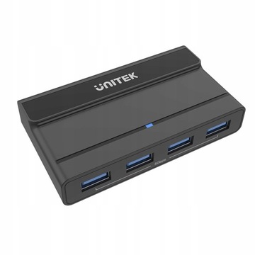 KVM-переключатель Unitek H1310A, 4 порта USB, 5 Гбит/с, активный