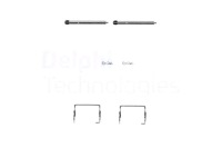 фото thumb №2, Delphi lx0264 набор аксессуары, тормозные колодки тормозные