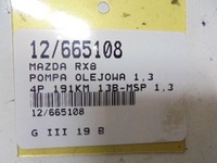 фото thumb №9, Mazda rx8 насос масла 1,3