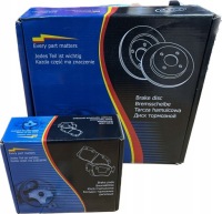 фото thumb №1, Тормозные колодки + тормозные диски задняя kraft peugeot 207