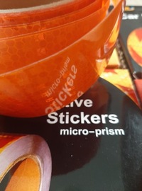 фото thumb №6, Отражающая лента samoprzylepna оранжевая 5m