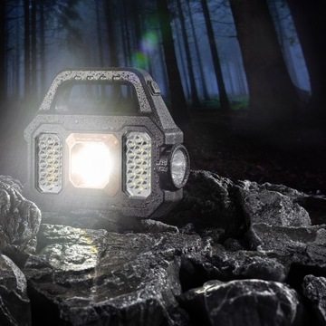 СОЛНЕЧНЫЙ КЕМПИНГОВЫЙ ФАКЕЛ LED COB USB