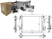 фото thumb №1, Радіатор двигуна wody renault twingo iii smart forfour fortwo 0.9