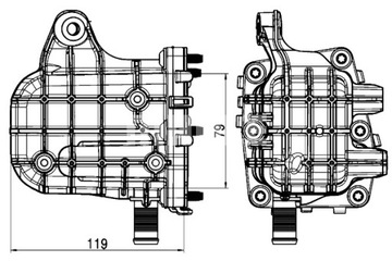 фото thumb №2, Клапан egr модуль з радіаторів citroen c4 grand picasso ii c4 ii c4