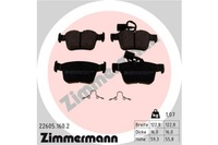 фото thumb №8, Гальмівні колодки гальмівні zimmermann oem do alfa romeo giulia 15 - задня