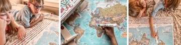 MundiMap ИНТЕРАКТИВНАЯ КАРТА МИРА + обучающая РУЧКА для детей с ARTGLOB