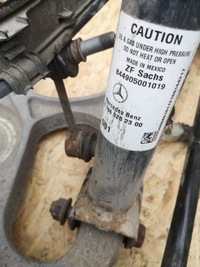 фото thumb №7, Ml gl w166 поворотный кулак левый задняя рычаги