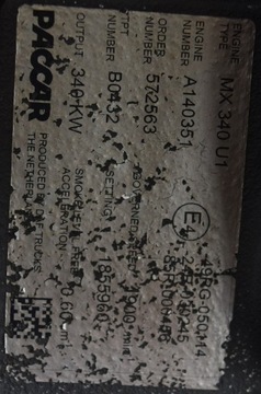 фото thumb №8, Daf cf xf 105 комплектний двигун e5 410 460 km ate