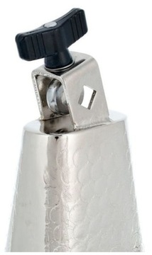 SB-8 Steel Cowbell dzwonek 8'' z uchwytem pasterski młotkowana stal Thomann