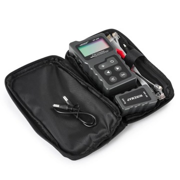 Tester kabli sieciowych RJ45 PoE Noyafa NF-488 Miernik przewodów do sieci