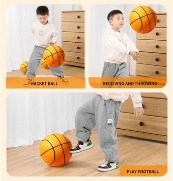 Cicha koszykówka Quiet Bounce Basketball,inny|24CM