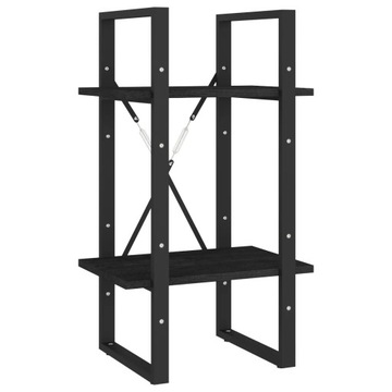 Полка VidaXL 40 см х 175 см х 30 см черная