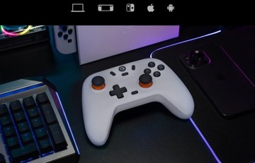 Белый контроллер/геймпад GameSir Nova Lite iOS, Android, ПК, Nintendo Switch