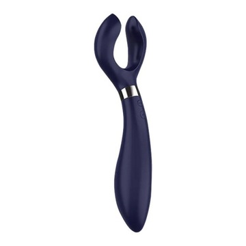 SATISFYER СДВИЖНОЙ ДВУХСТОРОННИЙ ВИБРАТОР ДЛЯ ПАР, МАССАЖЕР КЛИТОРАЛЬНЫХ сосков