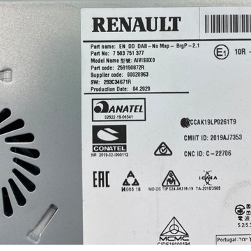 фото thumb №11, Радіо навігація renault smart 259150872r