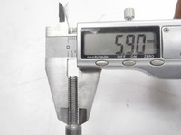 фото thumb №9, Защита бампера задняя mitsubishi pajero оригинальный номер z4143015