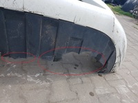 фото thumb №11, Mercedes b w246 11-14r бампер перед переднее решётка радиатора 650