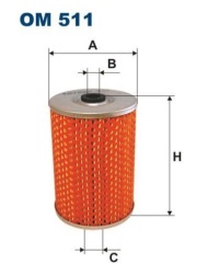 Купить Filtron om 511 фильтр масла mercedes, фото thumb