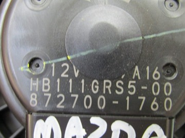фото thumb №7, Mazda 3 bp iv 19r вентилятор повітродувка вентилятор повітропровід 872700-1760