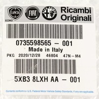 фото thumb №4, Заглушка фаркоп буксировочный бампера перед jeep renegade 2014-2020 nowa