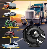 фото thumb №9, 2 x электрический громкий автомобильный ślimaka сигнал пневматическая 12v 300db