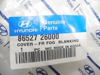 фото thumb №8, Заглушка решітка бампера hyundai santa fe 01-06 86527 26000