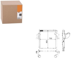 фото thumb №1, Інтеркулер mercedes actros actros mp2 / mp3 om541