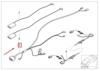 фото thumb №8, Bmw 3 cabrio e46 ліва джгут електрична 8243267 54348243267