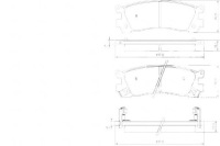 фото thumb №12, A.b.s. тормозные колодки тормозной. mazda mpv 95-99 задняя