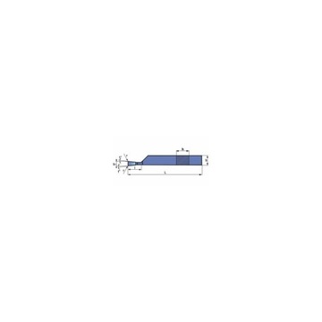 Nóż tokarski przecinak 20x12mm S20 NNPa